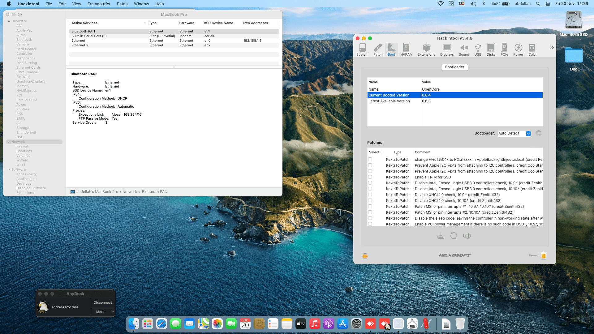 HP ProBook 650 G2 2nd [SkyLake   Intel HD 520]   OpenCore 8